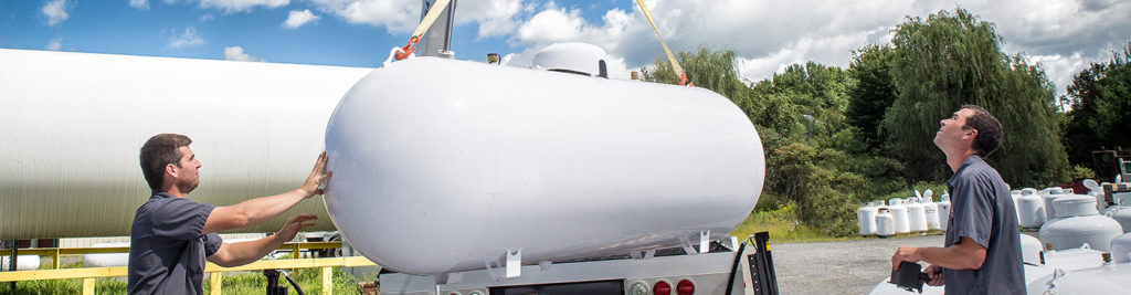 Отгрузка газгольдера